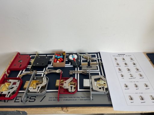 A host of Locksmith material to teach everything required to become a successful Locksmith 